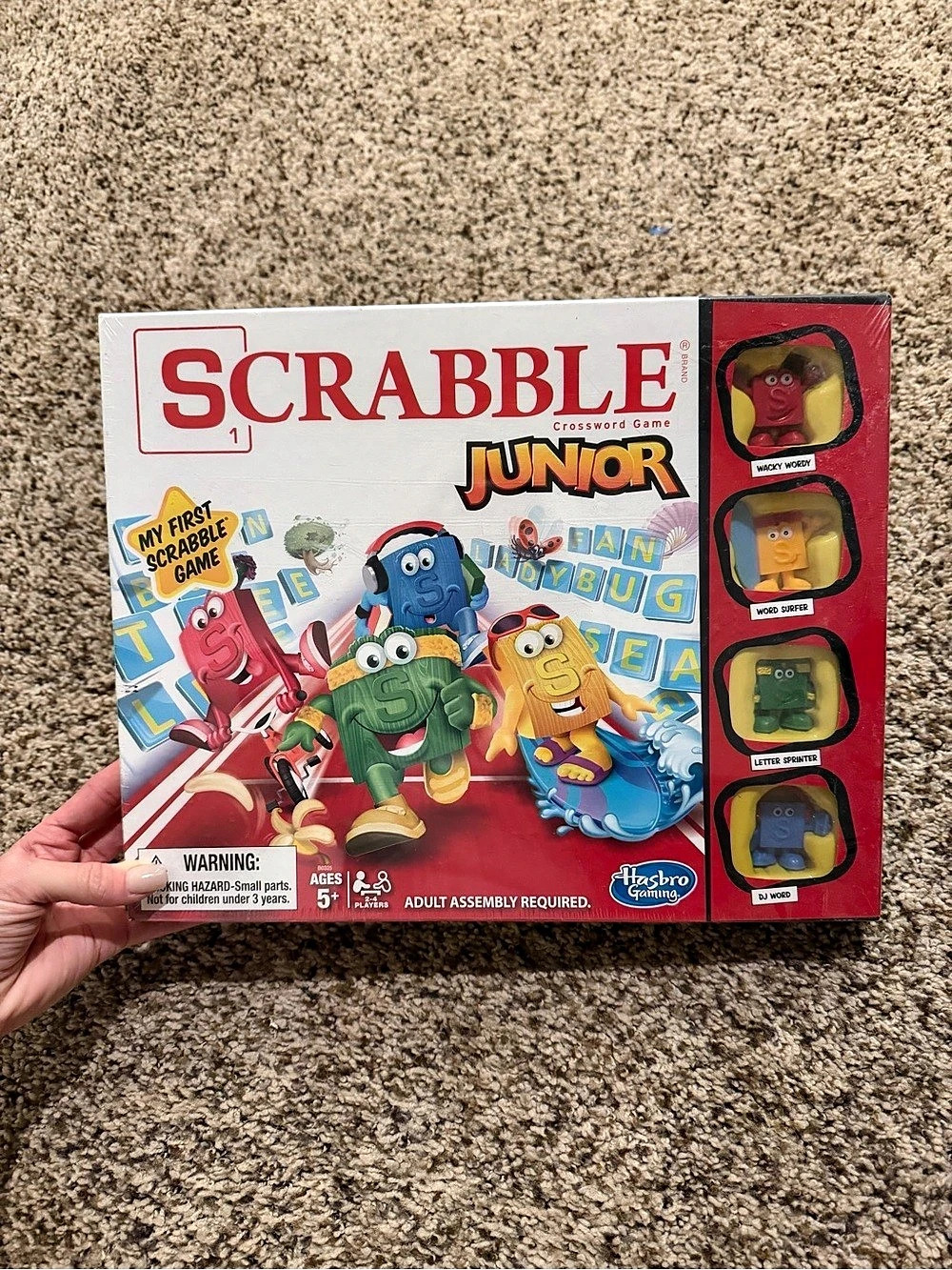 Hasbro Scrabble Junior Board Game